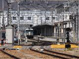 しなの鉄道本社より上田駅を。115系 NewFD200mmF4 F11 色調調整トリミング